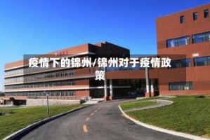 疫情下的锦州/锦州对于疫情政策