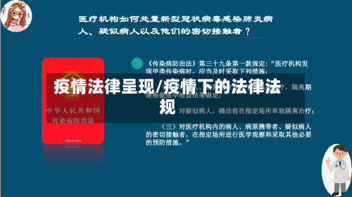 疫情法律呈现/疫情下的法律法规-第1张图片