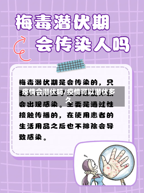 疫情会潜伏吗/疫情可以潜伏多久-第2张图片