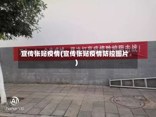 宣传张贴疫情(宣传张贴疫情防控图片)-第3张图片