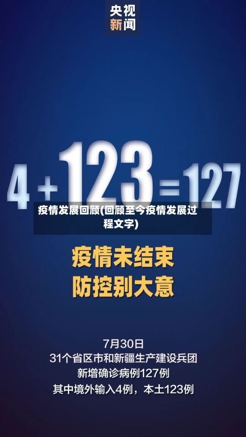 疫情发展回顾(回顾至今疫情发展过程文字)-第3张图片