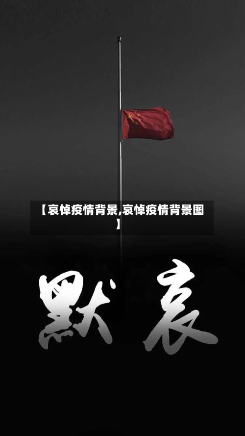 【哀悼疫情背景,哀悼疫情背景图】-第2张图片